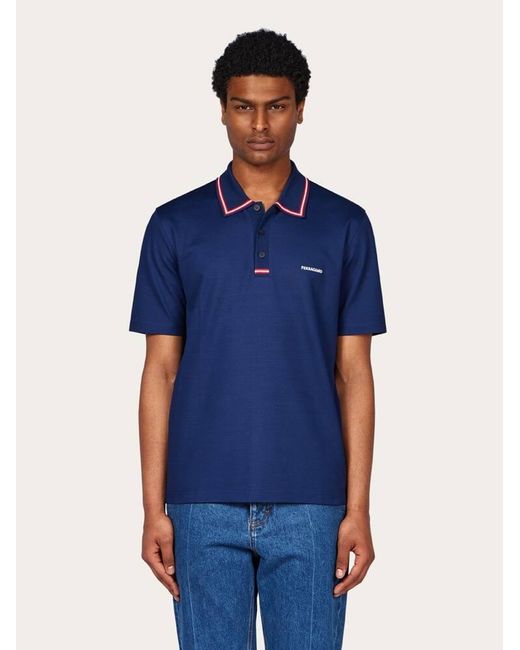 Ferragamo Blue Polo for men