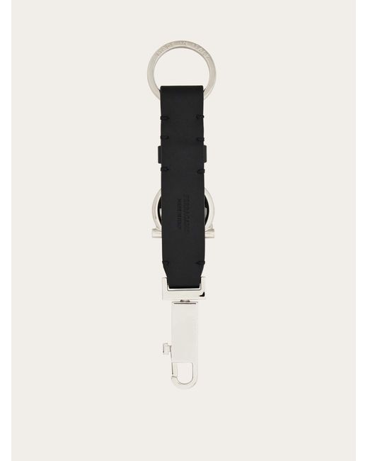 Ferragamo Natural Gancini Key Ring for men