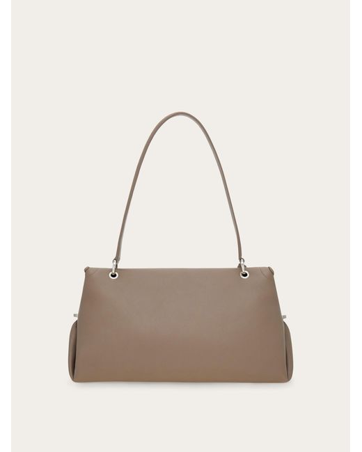 Ferragamo Natural Sofia 2026 Shoulder Bag (M)
