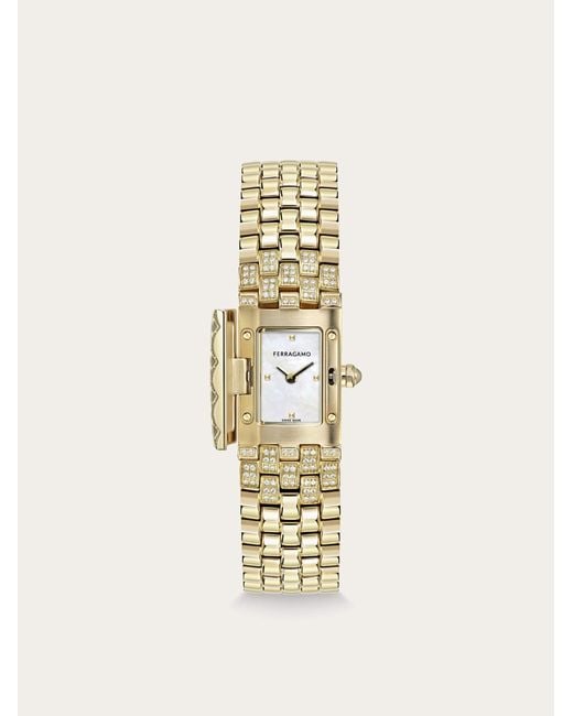 Ferragamo Metallic Women Secret Watch