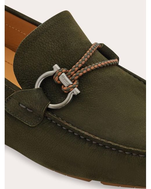 Ferragamo Green Gancini Ornament Driver .5 for men