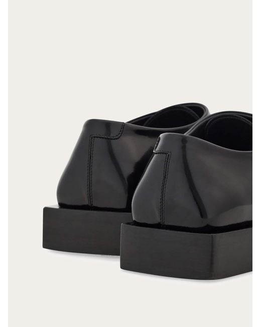 Uomo Double Monkstrap Taglia di Ferragamo in White da Uomo