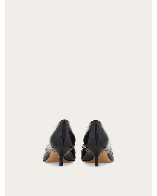 Ferragamo Multicolor Maxi Gancini Pump