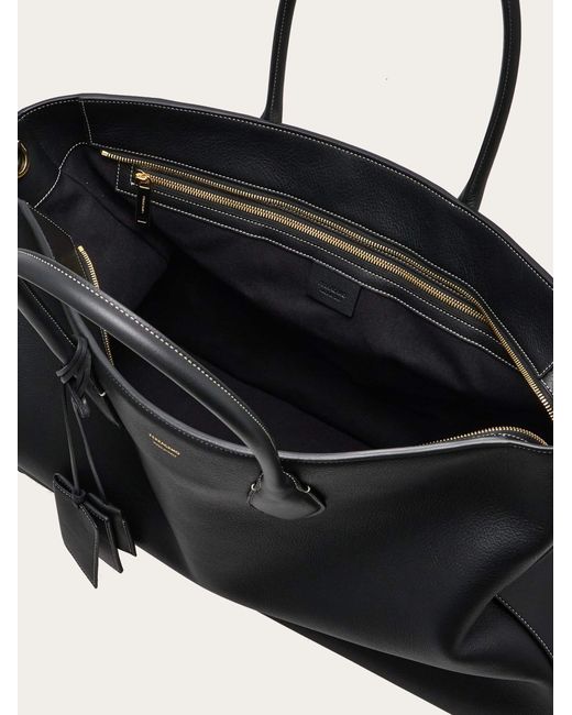 Ferragamo Black Tote Bag (xl) for men