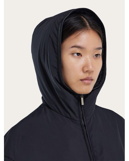 Ferragamo Blue Padded Blouson