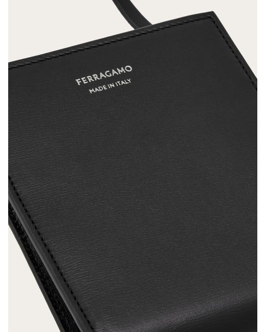 Credit card holder Ferragamo pour homme en coloris Black