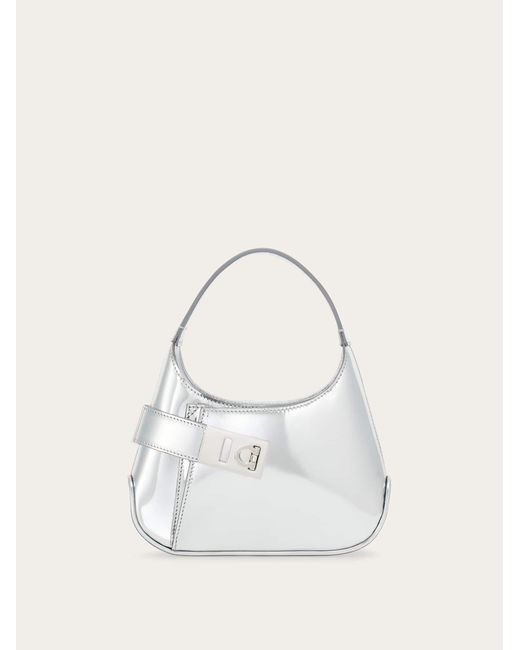 Ferragamo White Women Hobo Mini Bag