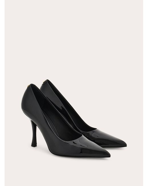 Ferragamo Black Pump Shoe .5
