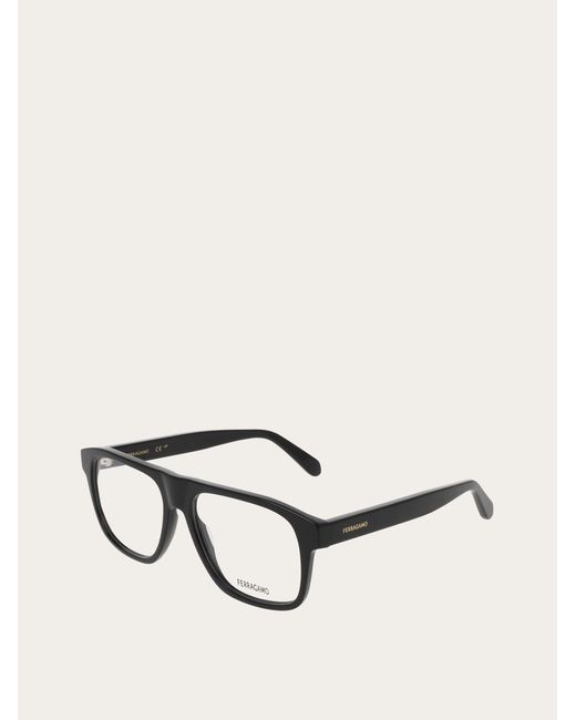 Ferragamo Black Optical Glasses for men