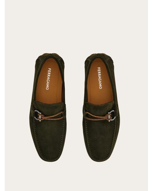 Ferragamo Green Gancini Ornament Driver .5 for men