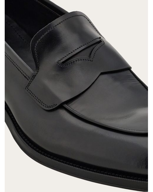 Ferragamo White Penny Loafer for men