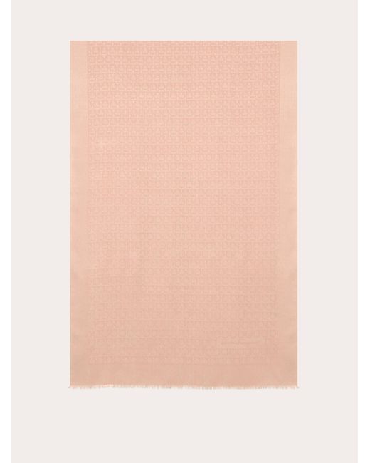 Ferragamo Natural Gancini Stole