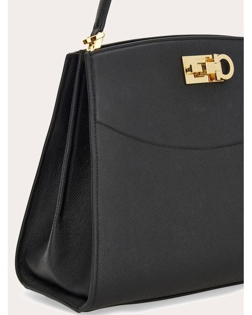 Ferragamo Blue New Studio Box Bag (M)