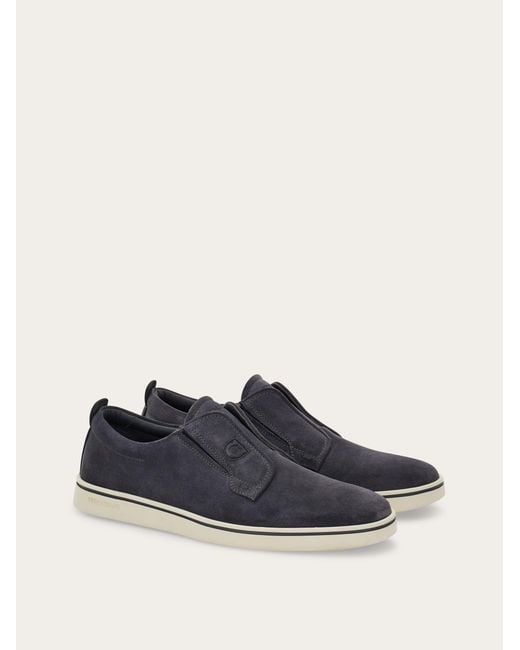 Uomo Sneaker Slip On Taglia di Ferragamo in Blue da Uomo