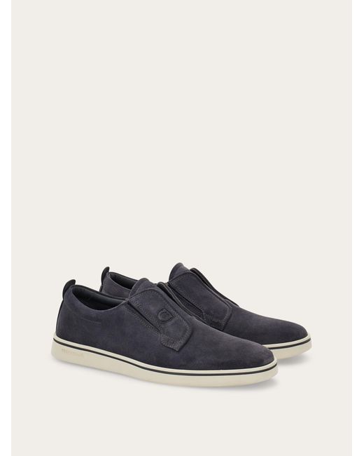 Ferragamo Herren Slip-On-Sneaker Größe in Blue für Herren