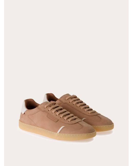 Ferragamo Brown Low-Top Sneaker .5