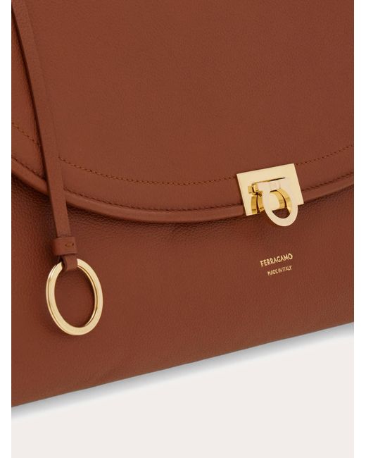Ferragamo Brown Sofia 2026 Shoulder Bag (L)