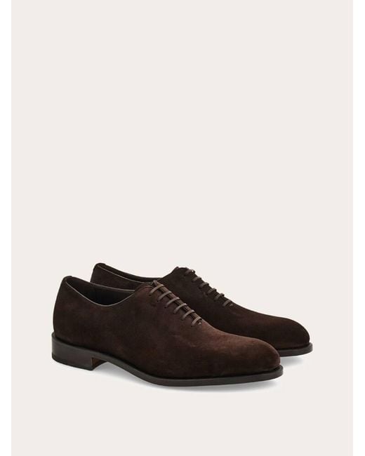 Ferragamo White Oxford Tramezza for men
