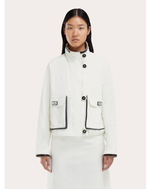 Ferragamo Natural Short Jacket