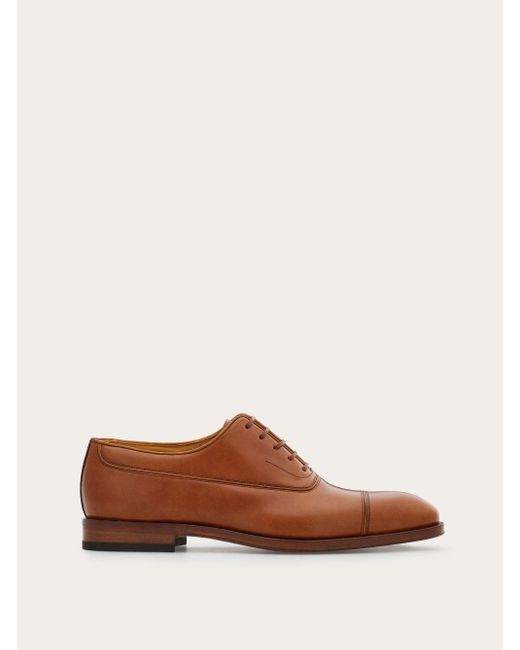 Oxford Ferragamo pour homme en coloris Brown