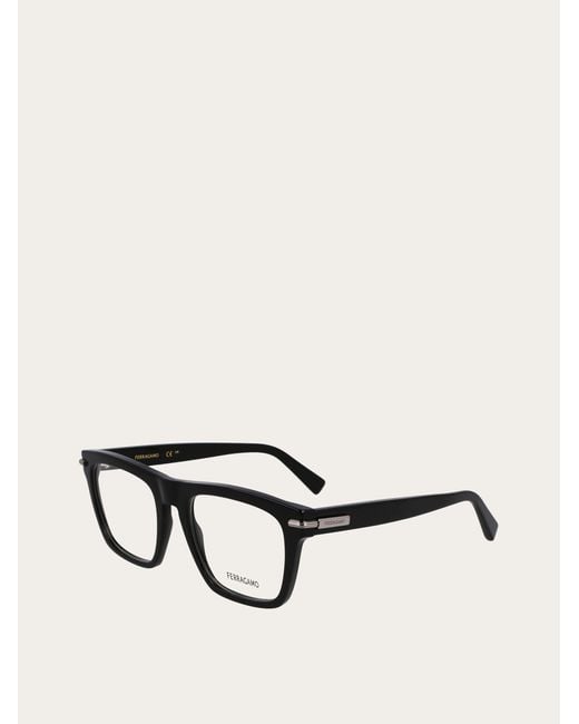 Ferragamo Black Optical Glasses