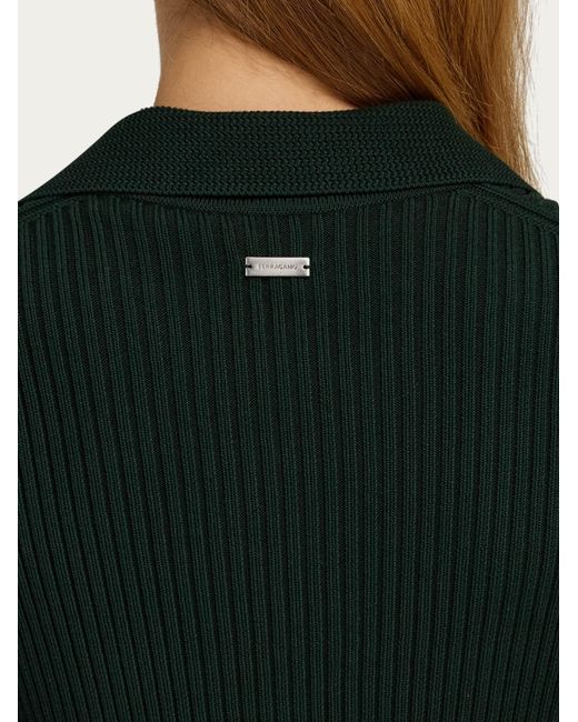 Donna Maglia Con String di Ferragamo in Black