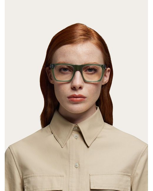 Ferragamo Natural Optical Glasses for men