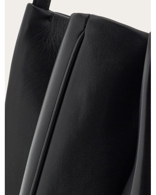 Ferragamo Black Mia Tote Bag (L)