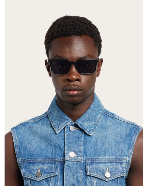 Ferragamo Blue Gafas De Sol for men