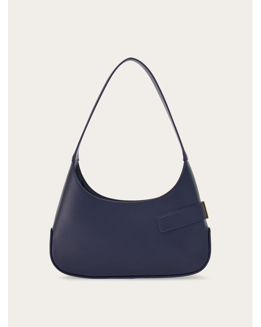 Ferragamo Blue Women Hobo Shoulder Bag (m)