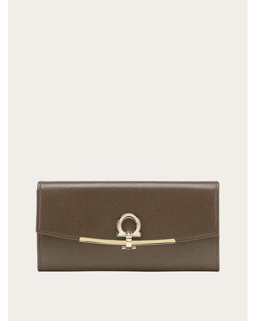 Ferragamo Multicolor Continental Flap Purse