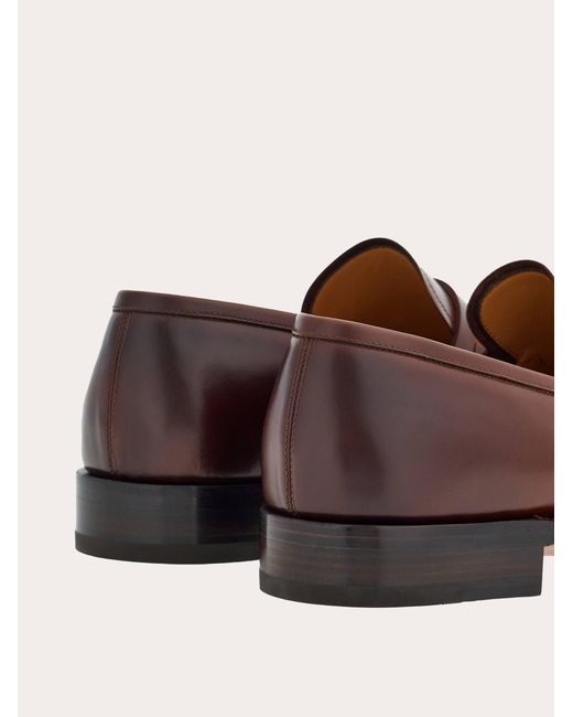 Ferragamo Brown Mocassino Penny Tramezza for men