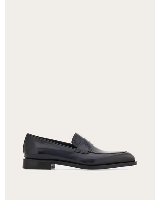 Hombre Mocasines Penny Tramezza Azul Talla .5 Ferragamo de hombre de color White