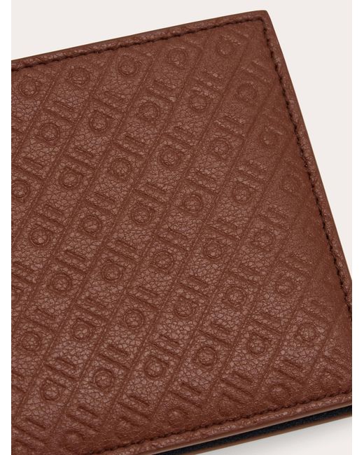 Ferragamo Brown Monogram Wallet for men