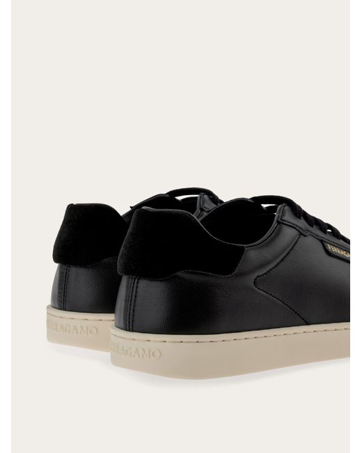 Ferragamo Black Damen Low-Top-Sneaker Größe