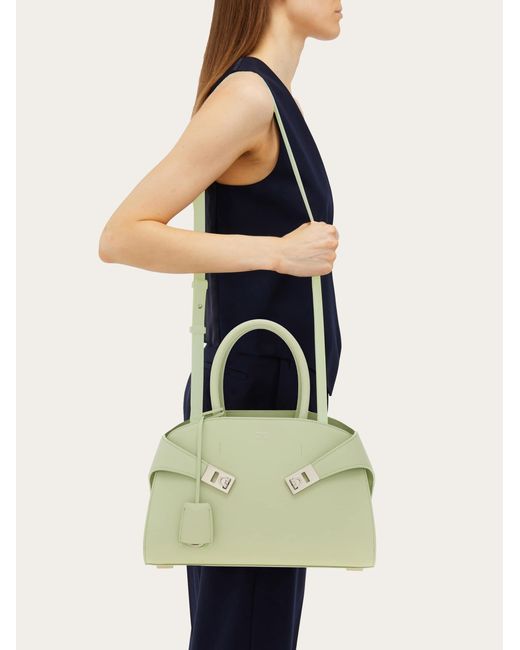 Ferragamo Green Women Hug Handbag (s)