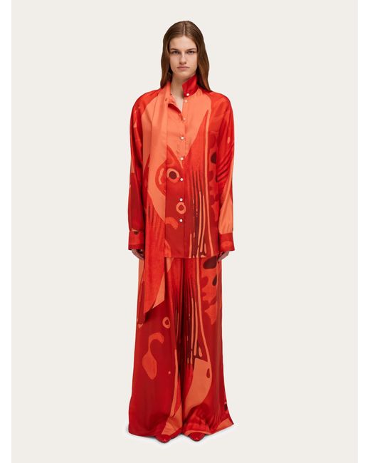 Donna Camicia di Ferragamo in Red