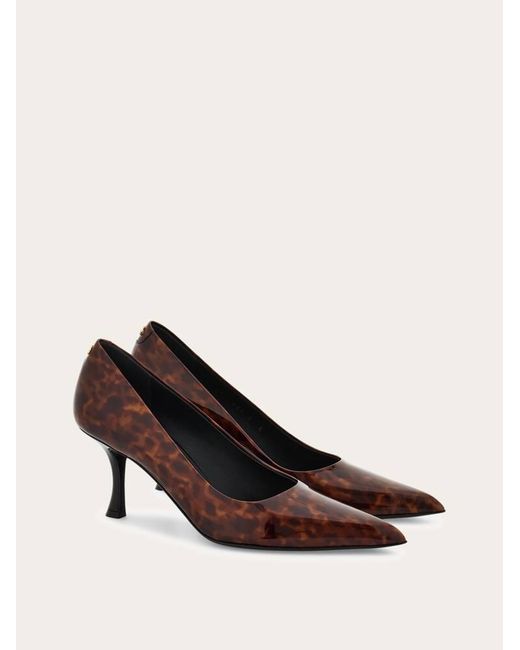 Ferragamo Brown Pump Shoe .5