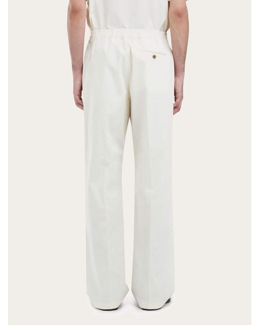 Hombre Pantalones Jogger Ferragamo de hombre de color Natural