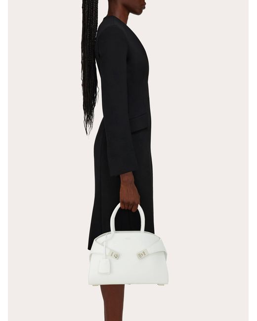 Ferragamo Natural Hug Handbag (M)