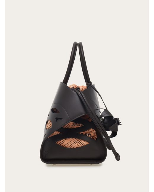 Ferragamo Black Back To Earth