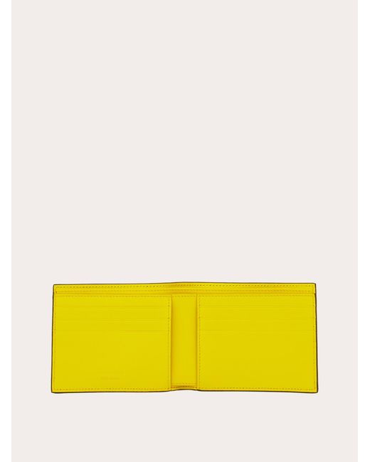 Ferragamo Yellow Nuanced Wallet for men