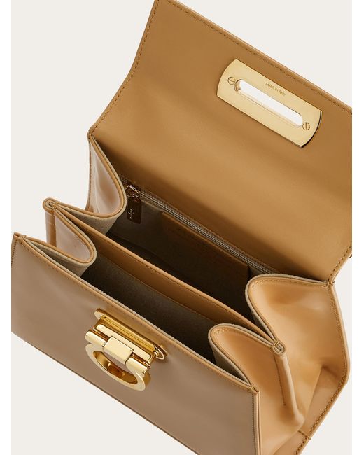 Ferragamo Natural Iconic Top Handle (s)