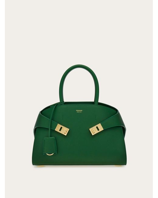 Ferragamo Green Hug Handbag (S)