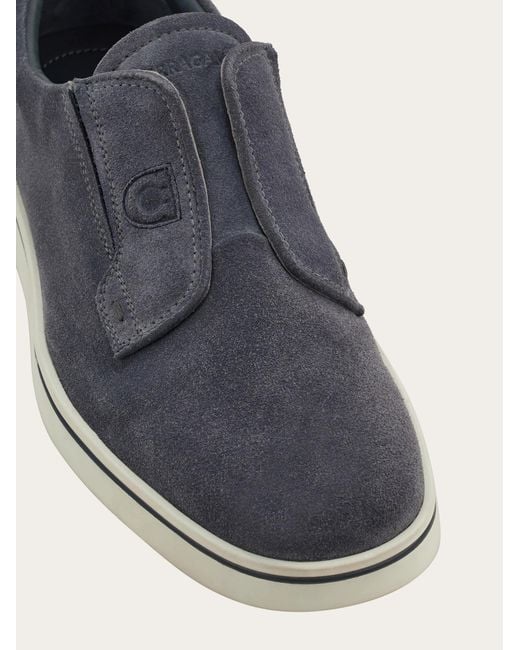 Uomo Sneaker Slip On Taglia di Ferragamo in Blue da Uomo