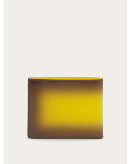 Ferragamo Herren Brieftasche Mit Nuancierungen in Yellow für Herren
