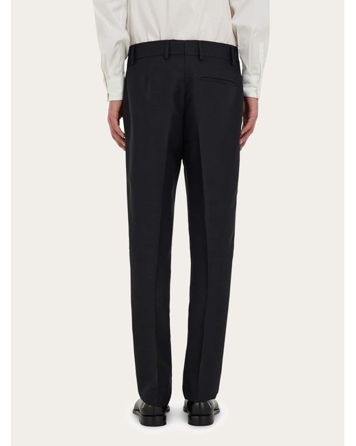 Ferragamo Blue Tailored Trouser for men