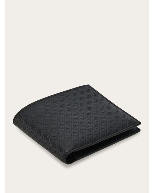 Ferragamo Black Monogram Wallet for men