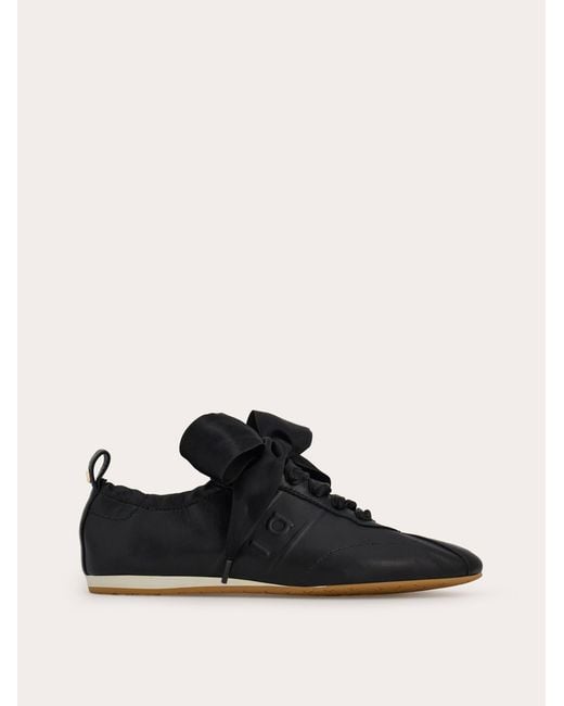 Ferragamo Black Hybrid Sneaker