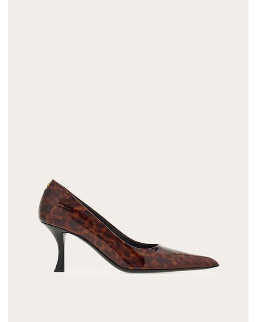 Ferragamo Brown Pump Shoe .5
